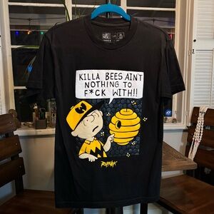 KILLA BEES AIN’T NOTHING TO F*CK WITH CHARLIE BROWN TEE